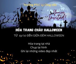 CUỘC THI HOÁ TRANG CHÀO HALLOWEEN