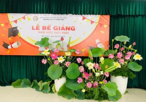 LỄ BẾ GIẢNG NĂM HỌC 2021-2022