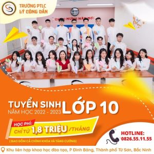 TUYỂN SINH LỚP 10 NĂM HỌC 2022-2023