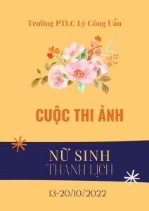 CUỘC THI ẢNH NỮ SINH THANH LỊCH 2022